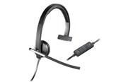 Hodetelefoner - Logitech USB Headset Mono H650e - Black - 981-000514