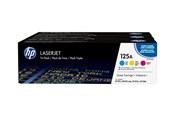 Printertilbehør blekk/toner - HP 125A / CF373AM 3-Pack Toner - Laser toner Colour (cyan, magenta, yellow) - CF373AM