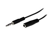 Diverse kabel - StarTech.com Slim 3.5mm Stereo Extension Audio Cable - MU1MMFS