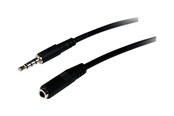 Lydkabel - StarTech.com 3.5mm 4 Position TRRS Headset Extension Cable - MUHSMF1M