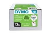 Papir, Fotopapir & Etiketter - DYMO LW store forsendelsesetiketter/navneskilt, 54mm x 101mm, 12 ruller med 220 stk. - S0722420