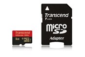 Minnekort - Transcend 8 GB TS8GUSDHC10U1 - TS8GUSDHC10U1