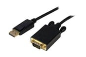 Skjermkabel - StarTech.com DisplayPort to VGA Adapter Cable DP to VGA - DP2VGAMM6B