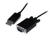 Skjermkabel - StarTech.com DisplayPort to VGA Adapter Cable DP to VGA - DP2VGAMM3B