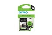 Papir, Fotopapir & Etiketter - DYMO D1 tape Flexibel Nylon, 19mm x 3,5m rulle, sort på hvid - S0718050