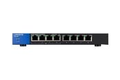 Switch/splitter - Linksys LGS108P 8-Port Business Desktop Gigabit PoE+ (50W) Switch - LGS108P-EU