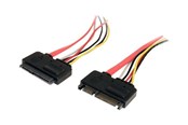 Diverse kabel - StarTech.com 12in 22 Pin SATA Power and Data Extension Cable - SATA22PEXT