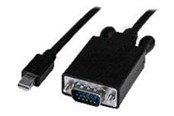 Skjermkabel - StarTech.com Mini DisplayPort to VGA Adapter Cable mDP to VGA - MDP2VGAMM15B