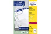 Papir, Fotopapir & Etiketter - Avery Etiketter med QuickPeel™ & Ultragrip , Presise utskrifter, lett å ta av og sette på, 99,1 x 33,9 mm, Laser - L7162