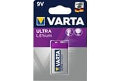 Batteri - VARTA Varta Ultra litium - 9 V - 1-pk - 6122301401