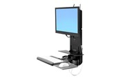 Skjermholder - Ergotron StyleView Sit-Stand Vertical Lift Patient Room - 61-080-085