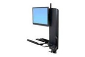 Skjermholder - Ergotron StyleView Sit-Stand Vertical Lift High Traffic Area - 61-081-085