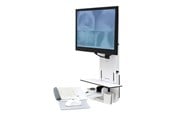 Skjermholder - Ergotron StyleView Sit-Stand Vertical Lift Patient Room - 61-080-062