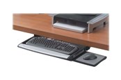 Kabinett tilbehør (kjølepasta mv.) - Fellowes Deluxe Keyboard Drawer w/Soft Touch Wrist Rest - 8031201