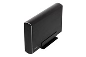 Harddisk - Tilbehør - Deltaco MAP-GD34U3 3.5" SATA to USB 3.0 Aluminium Black - MAP-GD34U3