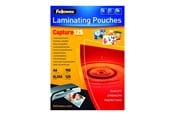 Laminering - Fellowes A6 Glossy 125 Micron Laminating Pouch - 100 pack - 5307201