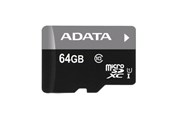 Minnekort - A-Data Premier MicroSD/SD - 80MB/s - 64GB - AUSDX64GUICL10-RA1