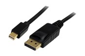 Skjermkabel - StarTech.com Mini DisplayPort to DisplayPort Adapter Cable - MDP2DPMM3M