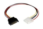 Strømkabel (intern) - StarTech.com SATA to Molex LP4 Power Cable Adapter - LP4SATAFM12