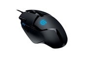 Mus - Logitech G402 Hyperion Fury FPS - Gaming mus - Optisk - 8 - Svart - 910-004068