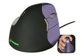 Mus - Evoluent VerticalMouse 4 Small Wireless - Vertical mouse - Optisk - 6 - Brun - VM4SW