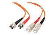 Nettverkskabel - Multimode 62.5/125 Duplex Fiber Patch Cable ST-SC - FIBSTSC3