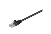 Nettverkskabel - UTP CAT 5E - Black - 50m - 4040849686528