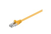 Nettverkskabel - LAN STP CAT 5e - Yellow - 2m - 4040849680663