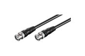 Skjermkabel - Pro Audio & Video BNC Cable - 1m - Svart - 4040849504235