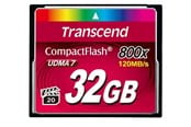 Minnekort - Transcend Compact Flash 800x - 32GB - TS32GCF800