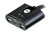 USB-hub - ATEN 4-Port USB 2.0 Peripheral Sharing Device USB-hub - US424-AT