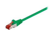 Nettverkskabel - LAN STP CAT 6 - Grønn - 1m - 4040849682896