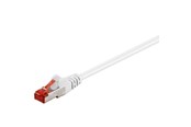 Nettverkskabel - LAN STP CAT 6 - Hvit - 0.50m - 4040849935015