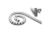 Kabelordner/Kabelstrømpe - Pro Wiretube 2.5m - Silver - 4040849519222