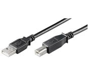 USB - Pro USB-A <-> USB-B 2.0 - 1m - Svart - 4040849961854