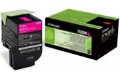 Printertilbehør blekk/toner - Lexmark 702ME / 70C20ME - Magenta Toner - Laser toner Rød - 70C20ME