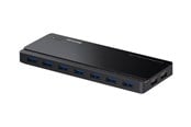 USB-hub - TP-Link UH720 USB 3.0 7-Port Hub with 2 Charging Ports USB-hub - USB 3.0 - 7 porter - Svart - UH720