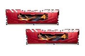 RAM - G.Skill Ripjaws 4 DDR4-2133 - 16GB - CL15 - Dual Channel (2 pcs) - Intel XMP - Rød - F4-2133C15D-16GRR