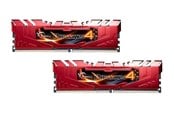 RAM - G.Skill Ripjaws 4 DDR4-2400 - 8GB - CL15 - Dual Channel (2 pcs) - Intel XMP - Rød - F4-2400C15D-8GRR