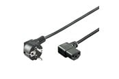 Strømkabel (ekstern) - Pro Power cable C13 2x90° - Svart - 5 m - 4040849931192