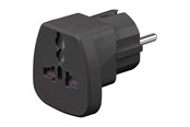 Strømkabel (ekstern) - Pro Travel adapter to CEE7/7 - Black - 4040849940286