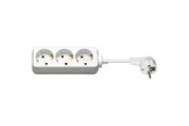 Strømkabel (ekstern) - Pro Power Socket x3 - Wh - 1.5m - 4040849512933