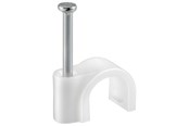 Kabelordner/Kabelstrømpe - Pro Cable Clip - White - 7mm - 4040849170799