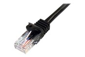 Nettverkskabel - Snagless Cat 5e UTP Patch Cable - 45PAT3MBK