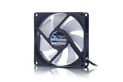 Kabinettvifte - Fractal Design Silent Series R3 - Kabinettvifte - 92mm - Svart med hvite vinger - 18 dBA - FD-FAN-SSR3-92-WT