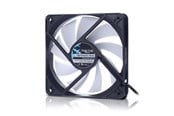 Kabinettvifte - Fractal Design Silent Series R3 - Kabinettvifte - 120mm - Svart med hvite vinger - 20 dBA - FD-FAN-SSR3-120-WT