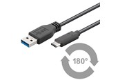 USB - Pro USB 3.1 C - USB 3.0 A (M) BK - 2m - 4040849712210