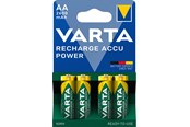 Batteri - VARTA battery rechargeable power aa 2600 mah 4-pack - 05716101404