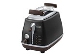 Brødrister - DeLonghi Brødrister Icona Vintage CTOV 2103.BK - CTOV 2103.BK