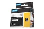 Papir, Fotopapir & Etiketter - DYMO Dymo Rhino permanent polyester 9mm x 5.5m - sort på klar - 18508DMO